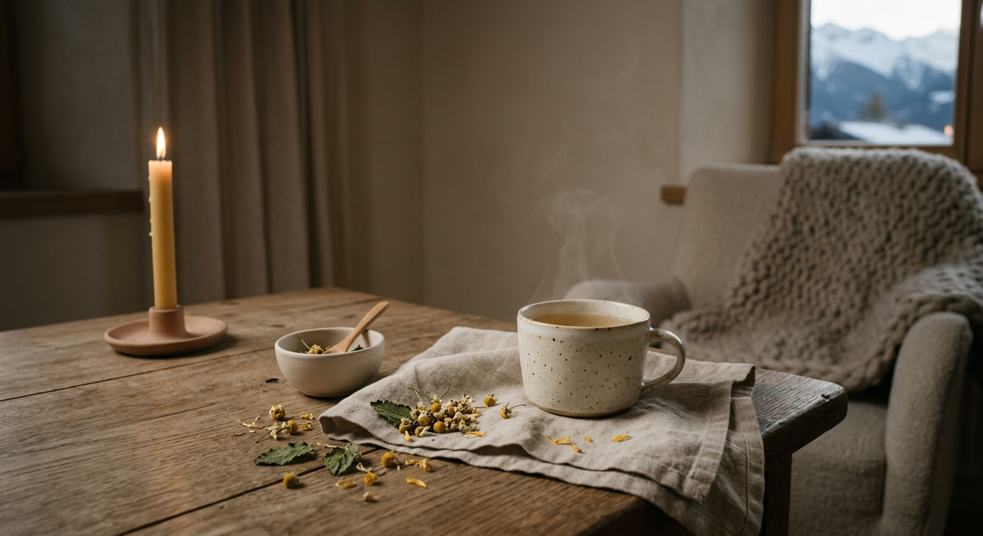 Le rituel de l’infusion alpine du soir : notre secret de septembre